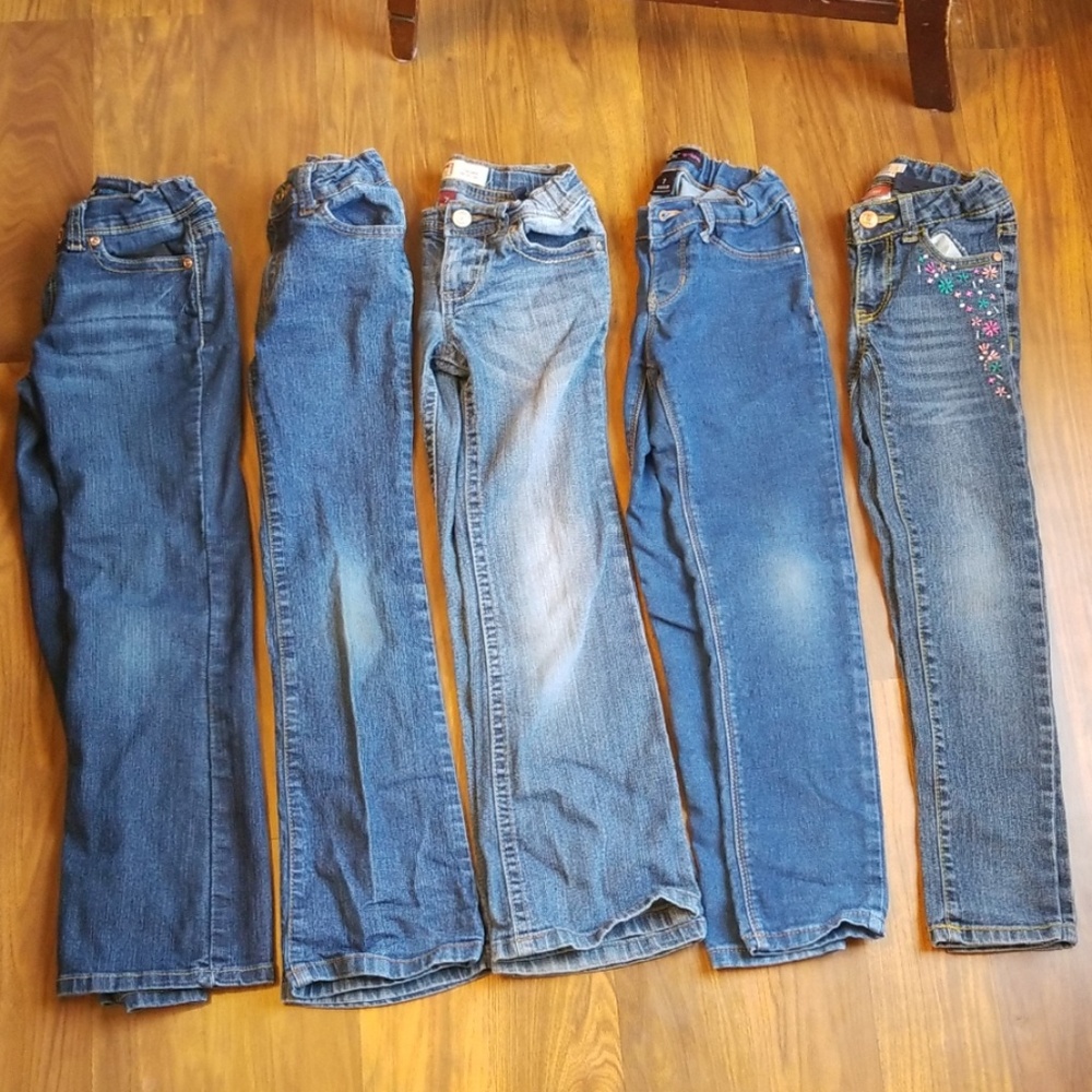 Girls Size 7 Jean Bundle